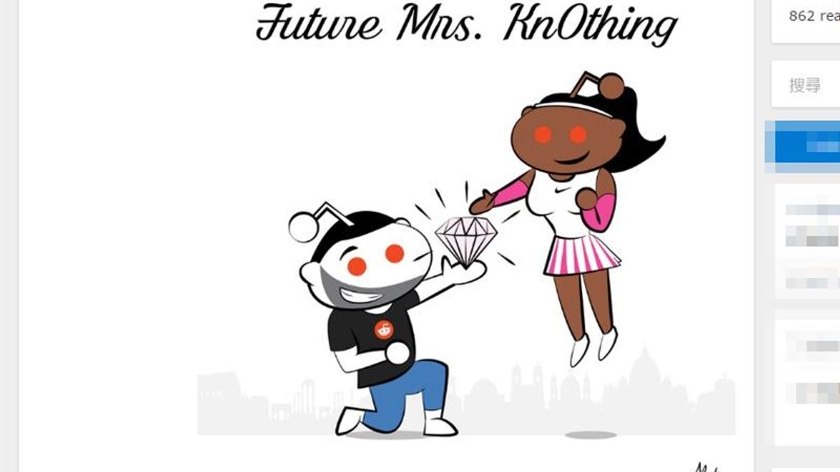 小威廉絲29日宣布Reddit共同創辦人奧哈尼安訂婚,她在個人Reddit上留下一首詩,還PO出兩人Q版漫畫。(圖/取自小威廉絲帳號) 小威廉絲29日宣布Reddit共同創辦人奧哈尼安訂婚,她在個人Reddit上留下一首詩,還PO出兩人Q版漫畫。(圖/取自小威廉絲帳號)