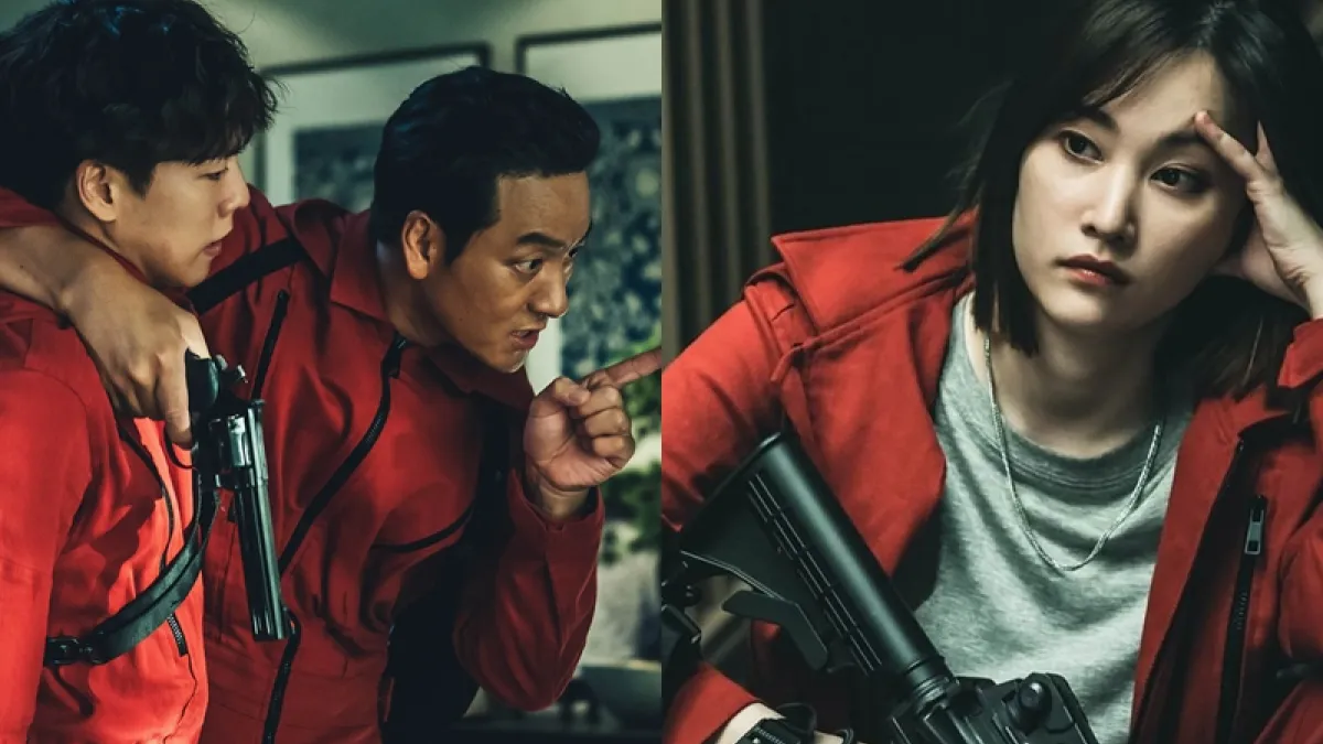 Netflix《紙房子:韓國篇》劇情背景設定在南北韓結束戰爭決定攜手建立經濟共同體,但貧富差距依舊極端,因此天才戰略家「教授」率領旗下8位具有不同個性、能力的奇人異士組成強盜集團,犯下南北韓史上最大的搶案。(圖/少女心文室提供)