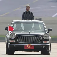 習近平氏は次のように述べた。「中国人民抗日戦争は世界反ファシズム戦争の重要な一部であり、中国人民は巨大な民族的犠牲を払うことで、人類文明の救済と世界平和の維持に大きく貢献した。」(写真/AP通信) 習近平氏は次のように述べた。「中国人民抗日戦争は世界反ファシズム戦争の重要な一部であり、中国人民は巨大な民族的犠牲を払うことで、人類文明の救済と世界平和の維持に大きく貢献した。」(写真/AP通信)