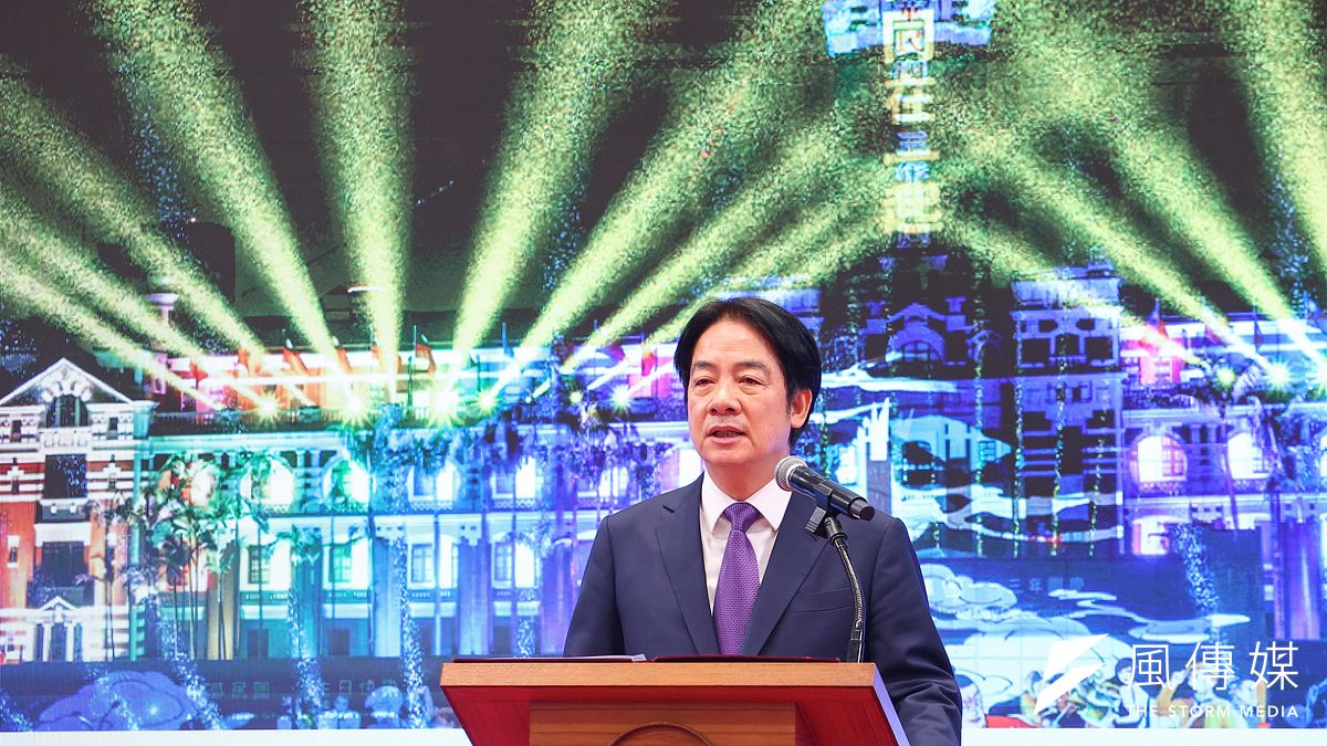 賴清德總統元旦談話。(顏麟宇攝) 賴清德總統元旦談話。(顏麟宇攝)