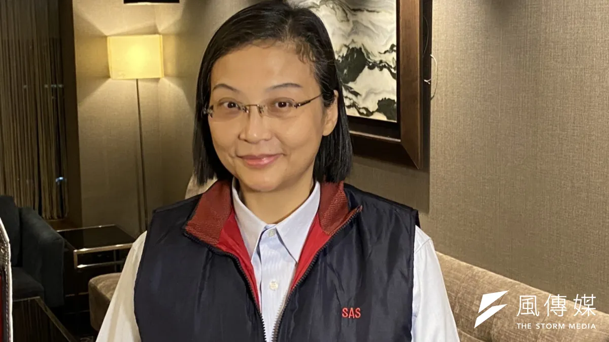 環球晶董事長徐秀蘭表示,在交易截止日前仍無法取得德國政府的核准,對於這個結果感到非常遺憾。(圖/周康玉攝)