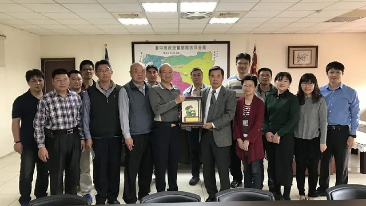警界服務32年 巡佐廖宗能光榮退休