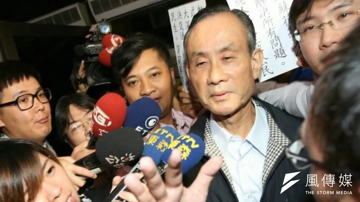 遠雄集團總裁趙藤雄在北院重開羈押庭上坦承交付1600萬給桃園縣副縣長葉世文。(吳逸驊攝)