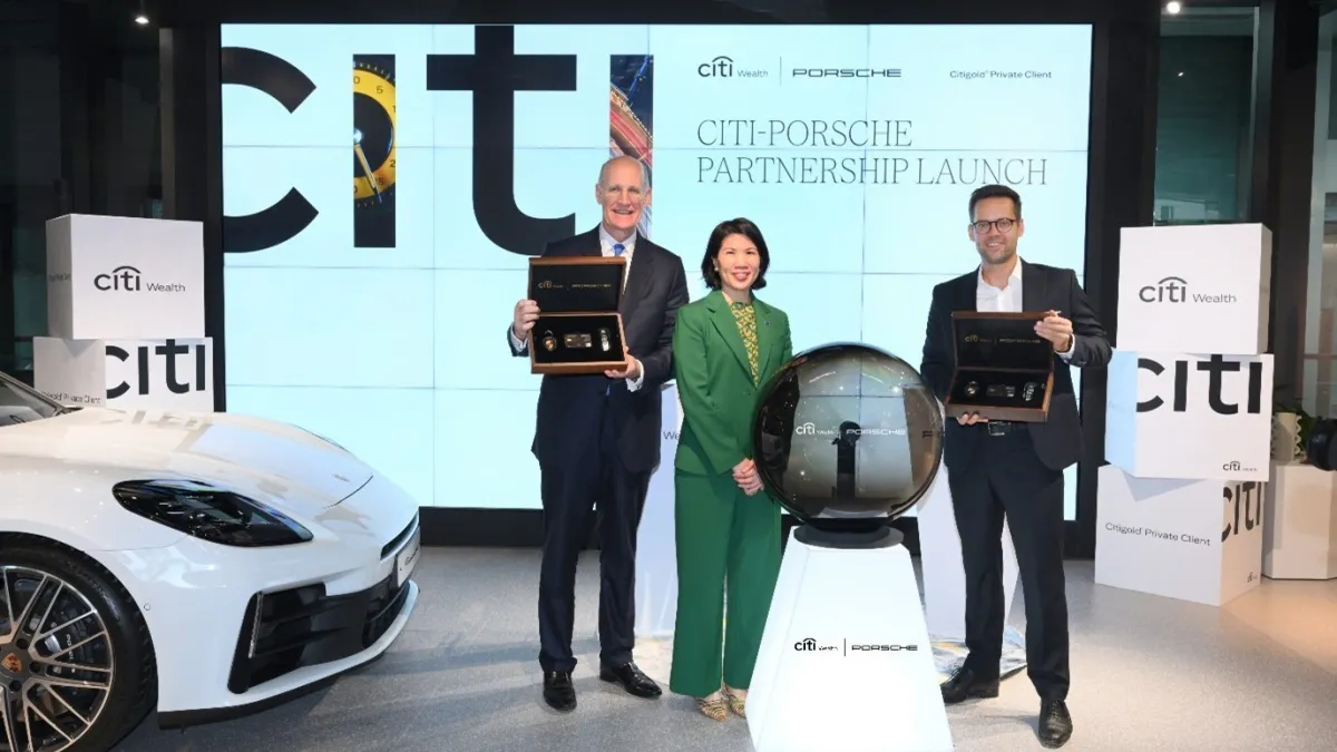 Citi and Porsche Unveil Exclusive Partnership for High-Net-Worth Clients in Singapore