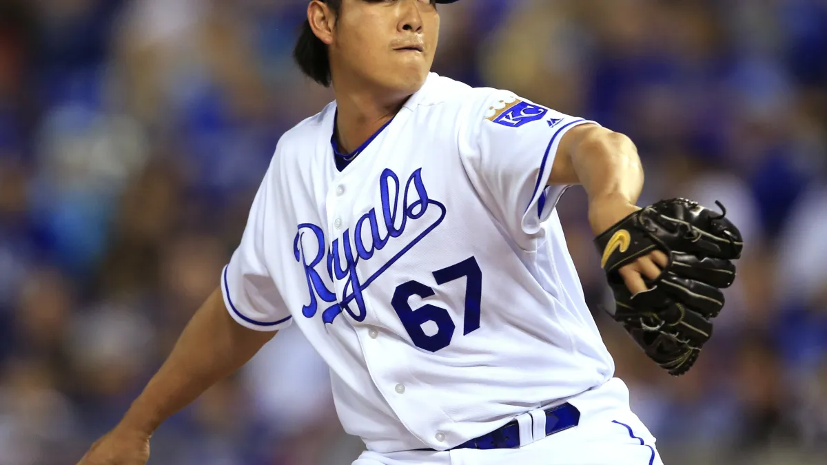 美國職棒大聯盟(MLB)堪薩斯市皇家隊(Kansas City Royals)台灣投手王建民出戰底特律老虎隊。(資料照,美聯社)