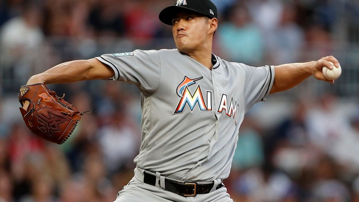 陳偉殷今日面隊勇士主投5局失5分,再度吞下敗投。 (美聯社) 陳偉殷今日面隊勇士主投5局失5分,再度吞下敗投。 (美聯社)