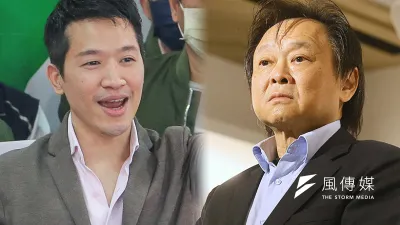 名嘴李正皓指出,民進黨台北市議員王世堅(右)與現任立委何志偉(左)的立委初選,比國民黨「芯費大戰」更難看,且黨主席賴清德未來恐很難收拾。(資料照,柯承惠、顏麟宇攝/影像合成:風傳媒)