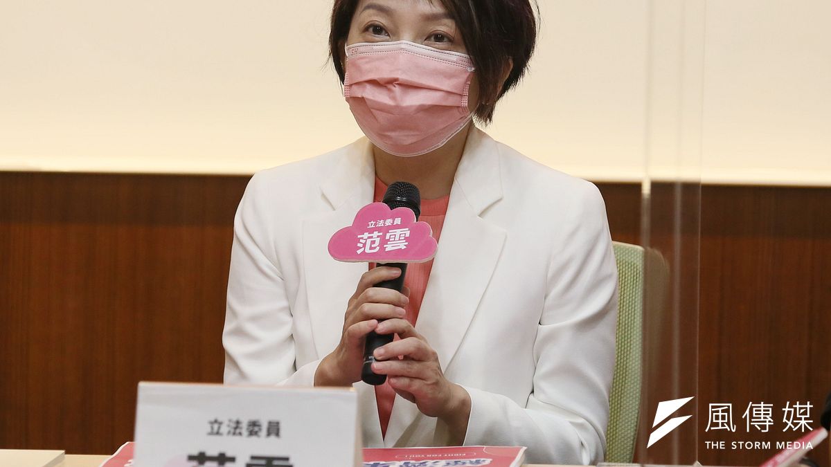 民進黨立委范雲主張中研院改名。(柯承惠攝) 民進黨立委范雲主張中研院改名。(柯承惠攝)