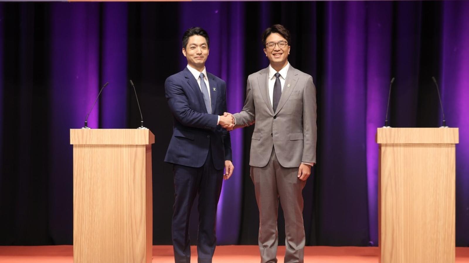 TVBS民調》辯論表現沈伯洋贏了 投票支持度卻由蔣萬安勝出 雙方差距一次看