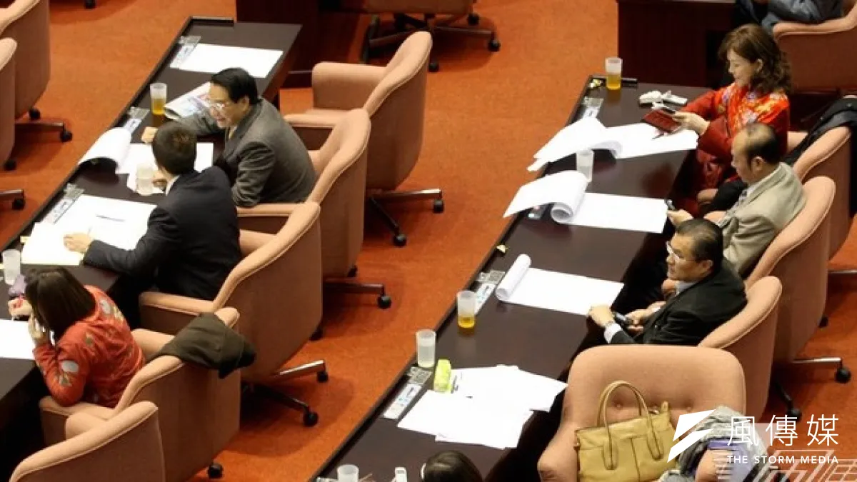 行政院針對地政士法提覆議案,不少藍委並不認同。(吳逸驊攝)