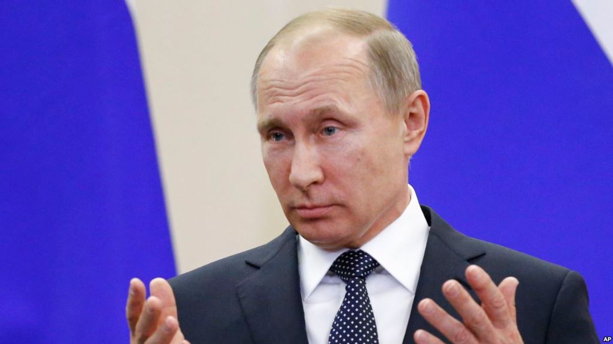 俄羅斯總統普京。(美國之音) 俄羅斯總統普京。(美國之音)