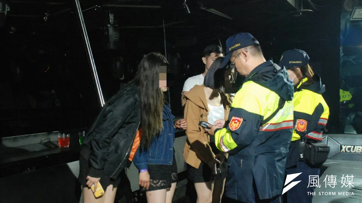 台中夜店X-CUBE頻傳事件,市長盧秀燕指示警察局針對有紀錄的場所,列為首要加強臨檢地點,持續蒐證檢肅。(圖/記者王秀禾攝)