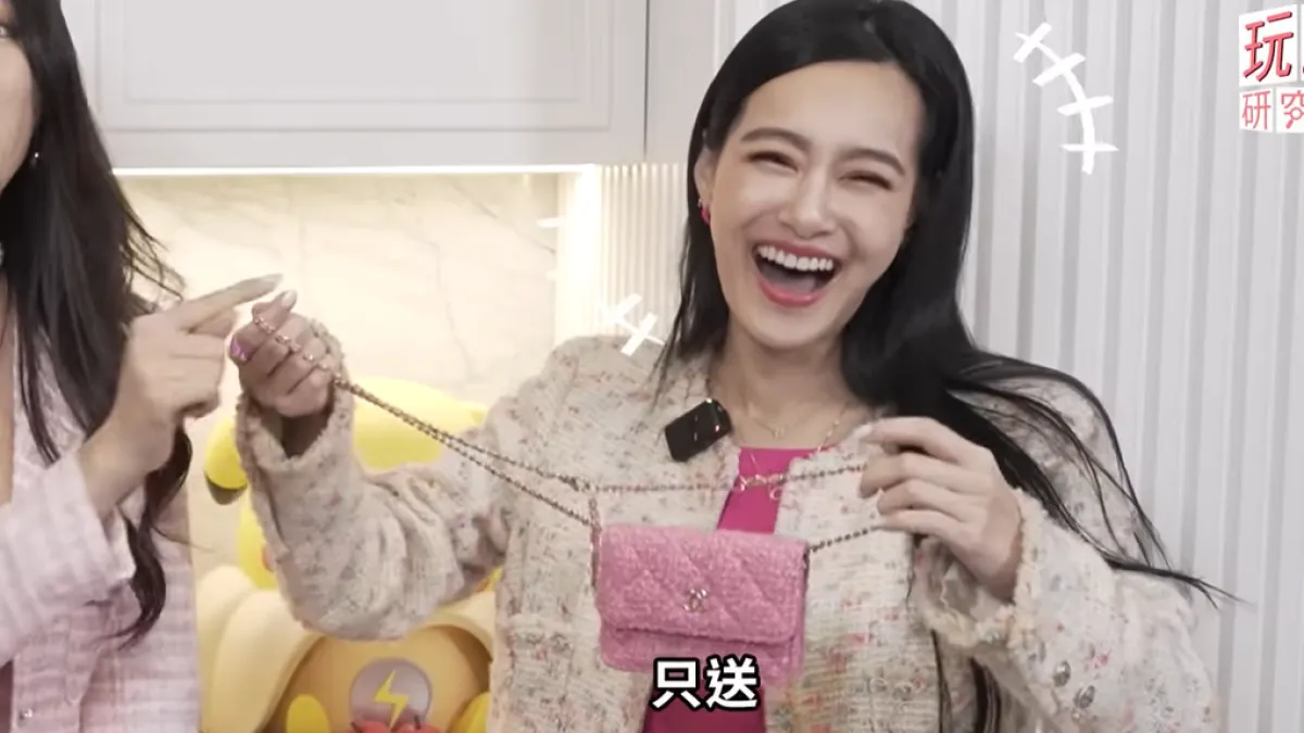 王思佳近日深陷假包風波。(圖/翻攝自「女人我最大Youtube」)