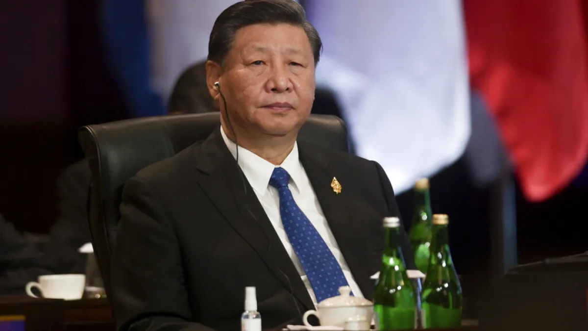 2022年11月,出席G20峰會的習近平。(資料照,美聯社)