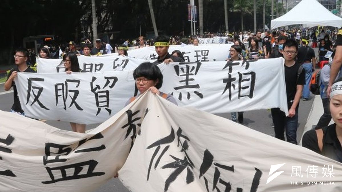 反服貿僵局兩星期還看不到解決的契機。(吳逸驊攝) 反服貿僵局兩星期還看不到解決的契機。(吳逸驊攝)