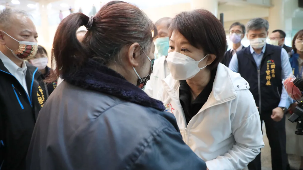 根據媒體最新民調,無論綠營派出前交通部長林佳龍、立院副院長蔡其昌或立委何欣純,以及民眾黨推出北市副市長蔡炳坤,盧秀燕民調皆以不小差距領先。(資料照,台中市政府提供)