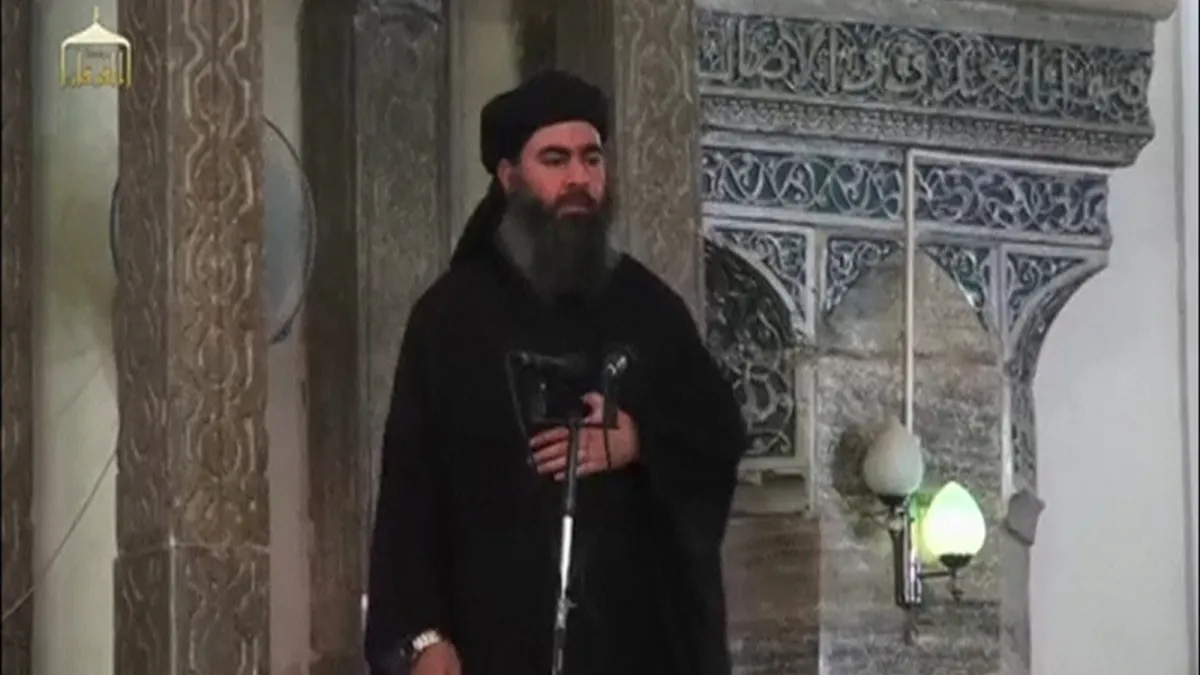 伊斯蘭國最高領導人巴格達迪(Abu Bakr al-Baghdadi)(取自網路)