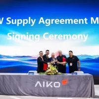 AIKO Reinforces Long-Term Commitment to Australia at SNEC 2026 with Multiple Distribution MOUs, Top Brand PV Award, and New Market Milestones AIKO Reinforces Long-Term Commitment to Australia at SNEC 2026 with Multiple Distribution MOUs, Top Brand PV Award, and New Market Milestones