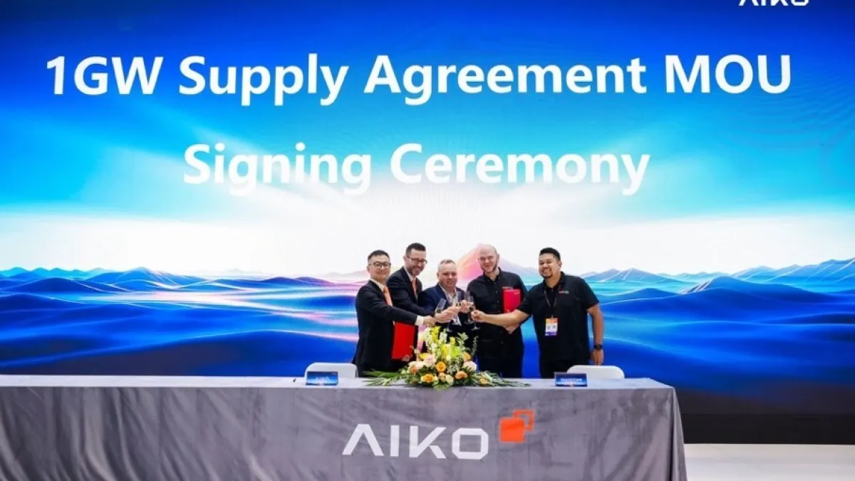 AIKO Reinforces Long-Term Commitment to Australia at SNEC 2026 with Multiple Distribution MOUs, Top Brand PV Award, and New Market Milestones