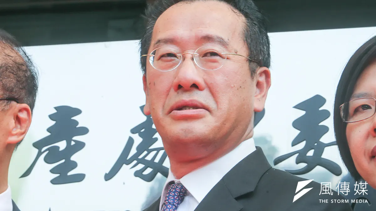 不當黨產處理委員會主委顧立雄,聲言要算一筆黨國不分的帳。(陳明仁攝)