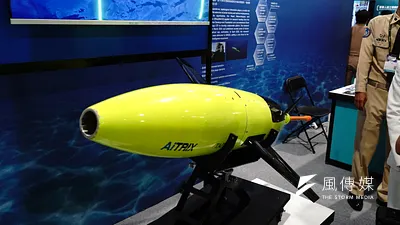 軍方意識到戰爭型態改變,為即將下水的國造潛艦布置新「斥候兵」(見圖)。台灣廠商已「做出」這項武器並交給軍方。(張曜麟攝)