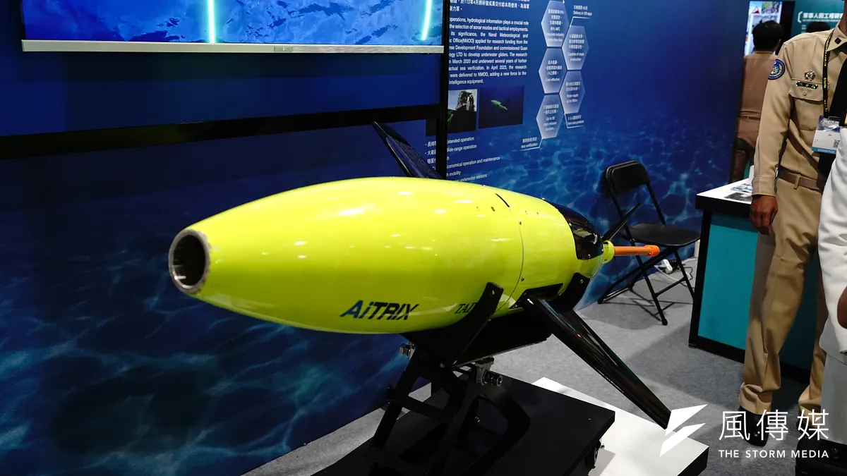 軍方意識到戰爭型態改變,為即將下水的國造潛艦布置新「斥候兵」(見圖)。台灣廠商已「做出」這項武器並交給軍方。(張曜麟攝) 軍方意識到戰爭型態改變,為即將下水的國造潛艦布置新「斥候兵」(見圖)。台灣廠商已「做出」這項武器並交給軍方。(張曜麟攝)