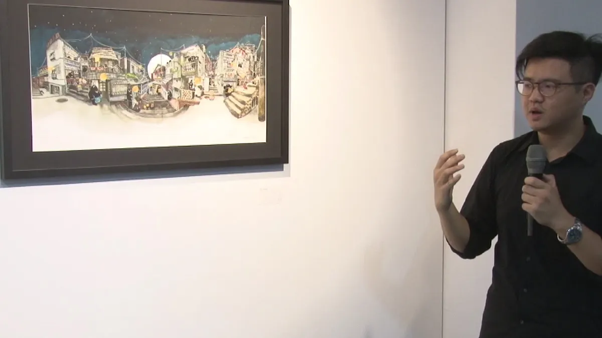 鐵道藝術村插畫新展 網紅畫家有看頭