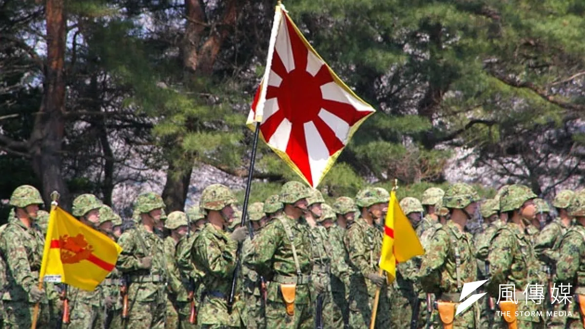 日本近年整軍經武,積極防備可能與中國發生的衝突。(維基百科)