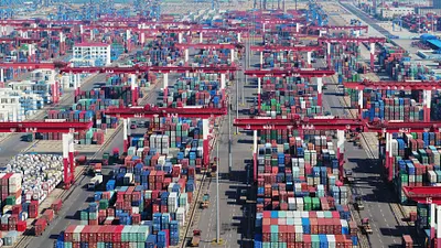 台灣出口中國商品要標示「中國台灣」。(資料照片,AP)