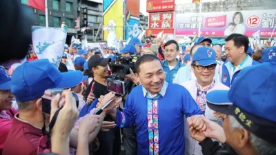 國民黨新北市長參選人侯友宜昨宣布成立「厚友誼新北市客家後援總會」。(侯友宜總部提供)