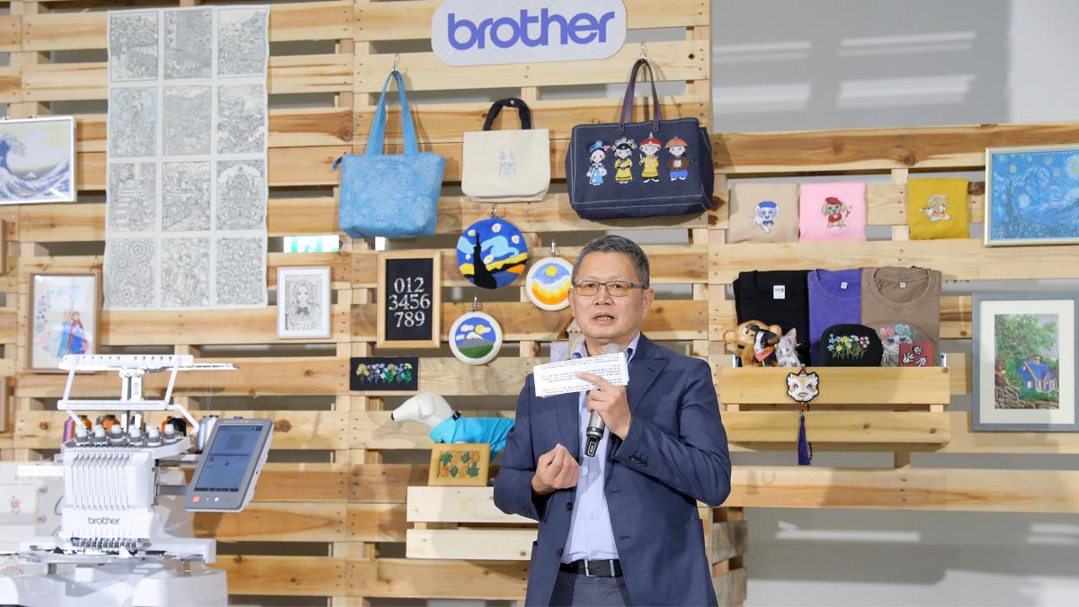 靠刺繡年收翻倍?Brother推頂級商用刺繡機 搶當新世代創業家必備神器