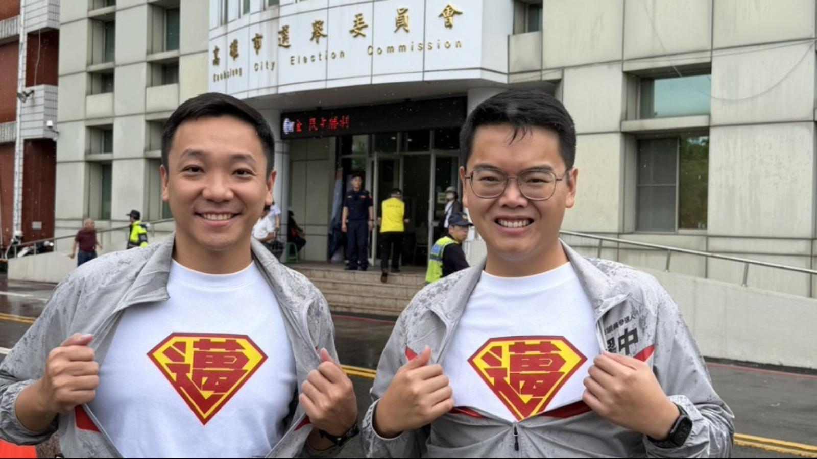 「邁」超人出征!張以理、張耀中登記參選 陳其邁兩大子弟兵拚市政接棒