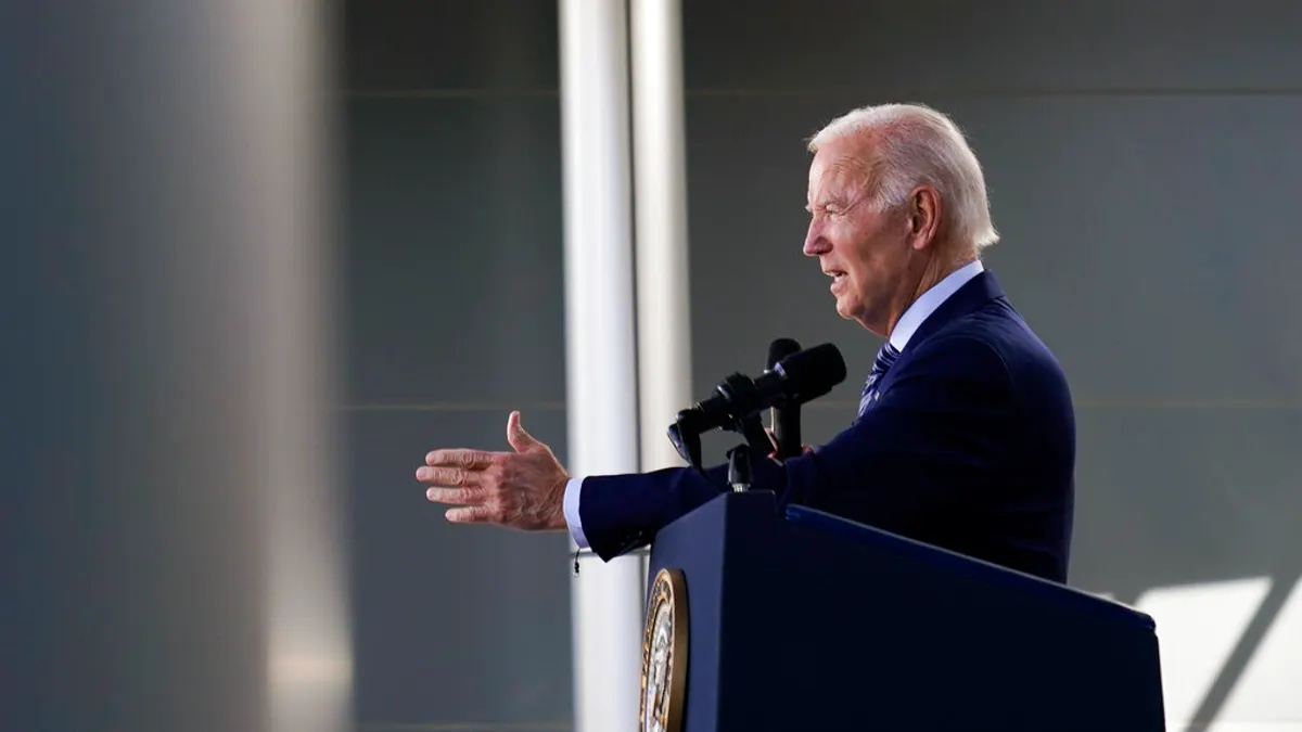 美國總統拜登。(資料照,美聯社) 美國總統拜登。(資料照,美聯社)