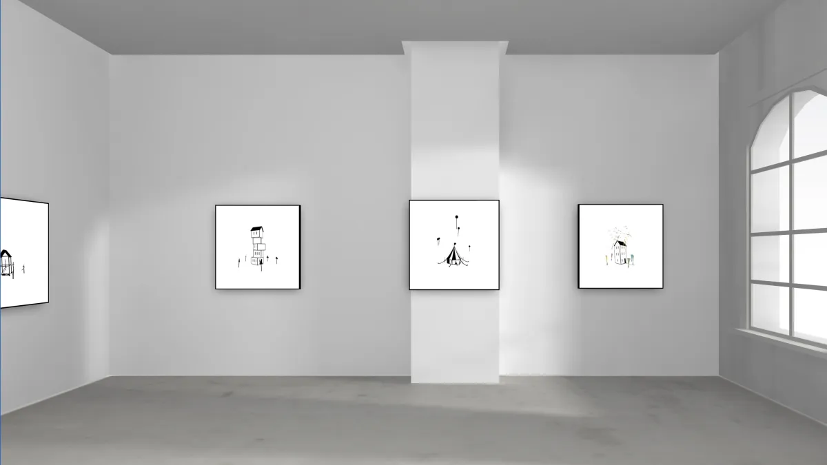 【鳳梨三明治】將在國際知名 NFT 平台 -- akaSwap 迎來第一個 線上個展。(圖/akaSwap)