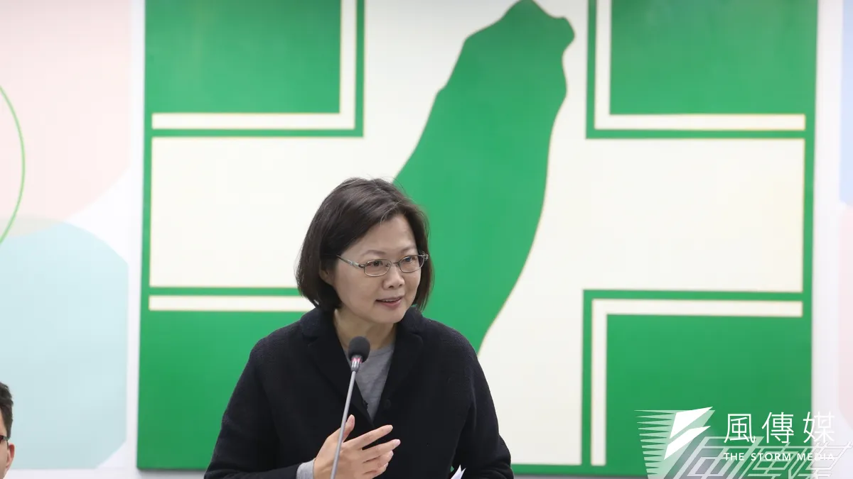 民進黨已啟動總統提名黨內初選程序,布袋鎮長3日表態挺蔡英文選總統。(資料照片,吳逸驊攝)