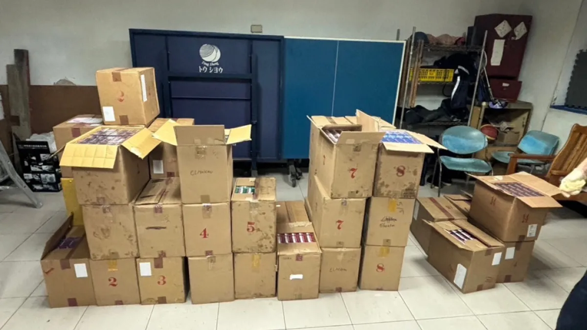 加熱菸在國內法規上仍屬「未審未准」產品,引發社會質疑政府監管失能,助長黑市流通。(資料照,圖/海巡署提供)