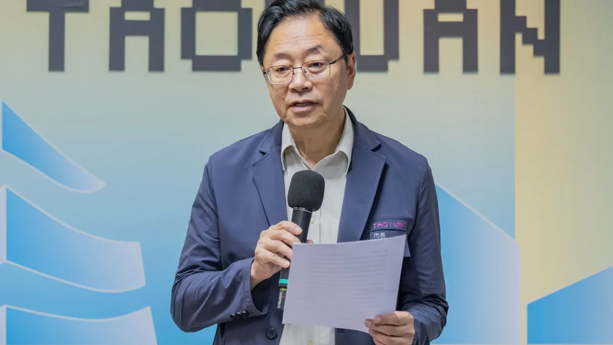 桃園市政府發布人事案,地稅局將由前臺北市政府稅捐處處長倪永祖接任。(圖/桃園市政府提供)