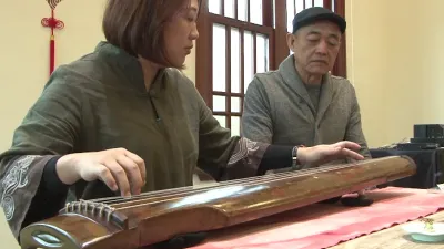 林占梅古琴「萬壑松」 現身新竹美術館