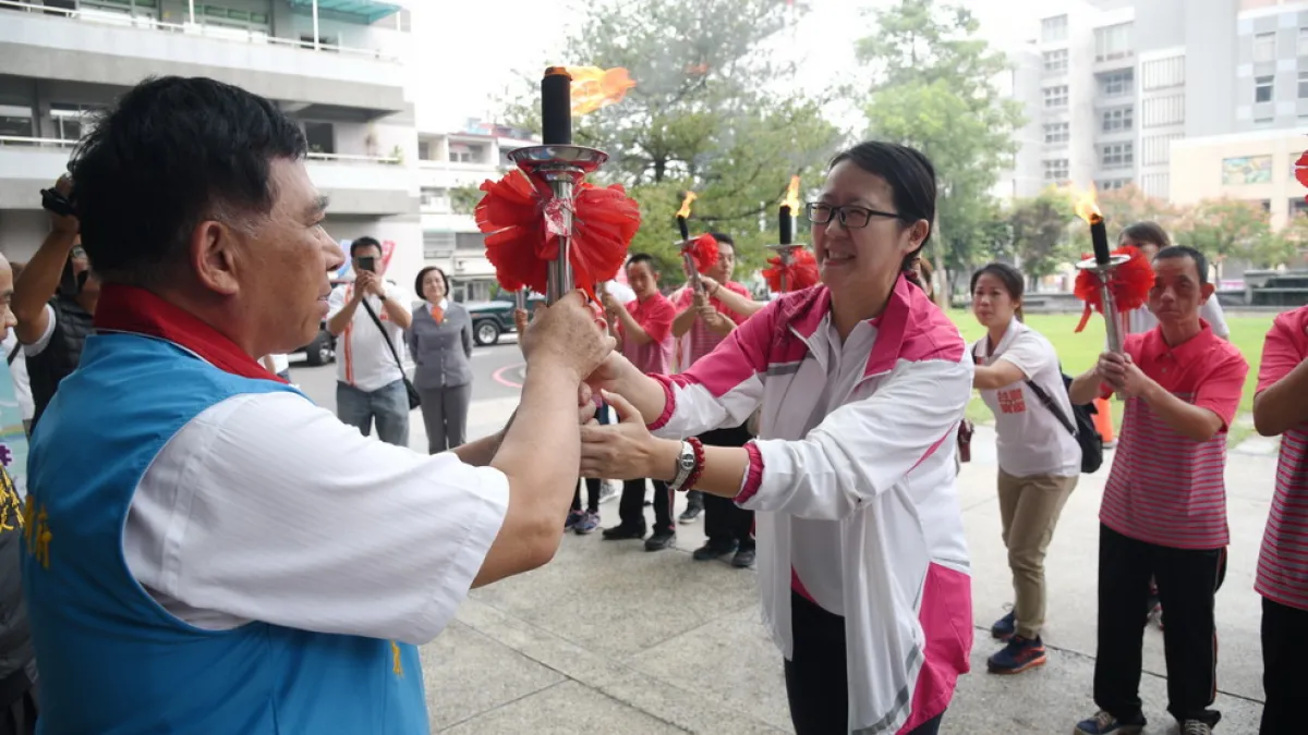 心智障礙者親子運動會聖火抵南投 鼓舞身障者參與賽事 | 王秀禾 | 地方新聞 - 風傳媒