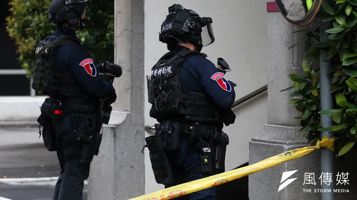 保一總隊「維安特勤隊」(NPASOG)特警17日進行反恐演習。圖為維安特勤隊隊員。(蘇仲泓攝) 保一總隊「維安特勤隊」(NPASOG)特警17日進行反恐演習。圖為維安特勤隊隊員。(蘇仲泓攝)