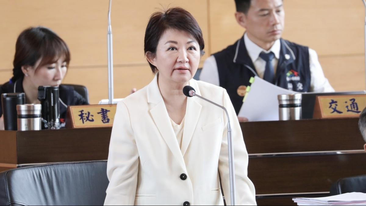議員關切中市捷運藍線工程進度 盧秀燕說加速推進中、盼中央支持台中重大軌道建設