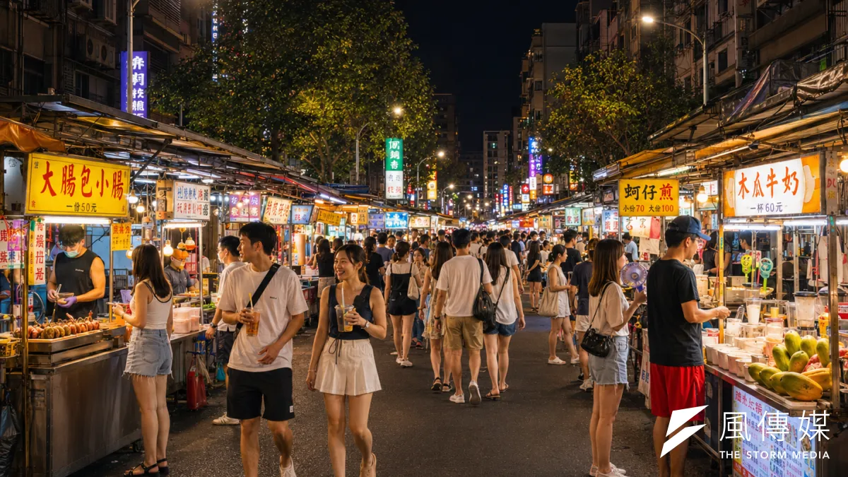 北台灣又有新夜市了!由知名興仁國際開發有限公司(興仁花園夜市團隊)一手籌備的「中壢文創夜市」,宣布將在今年6月13日正式開幕。(示意圖/AI生成)