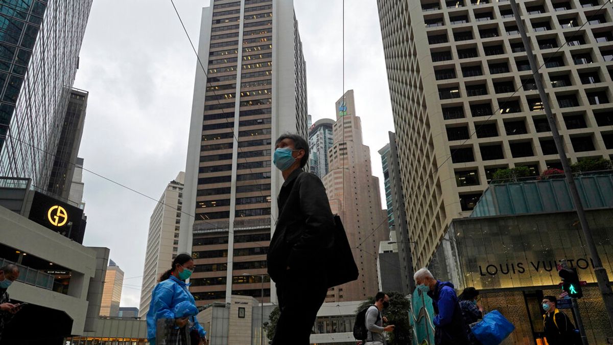 商界人士警告,香港嚴厲的隔離制度,已經危及身為全球頂級金融中心的地位。(美聯社) 商界人士警告,香港嚴厲的隔離制度,已經危及身為全球頂級金融中心的地位。(美聯社)