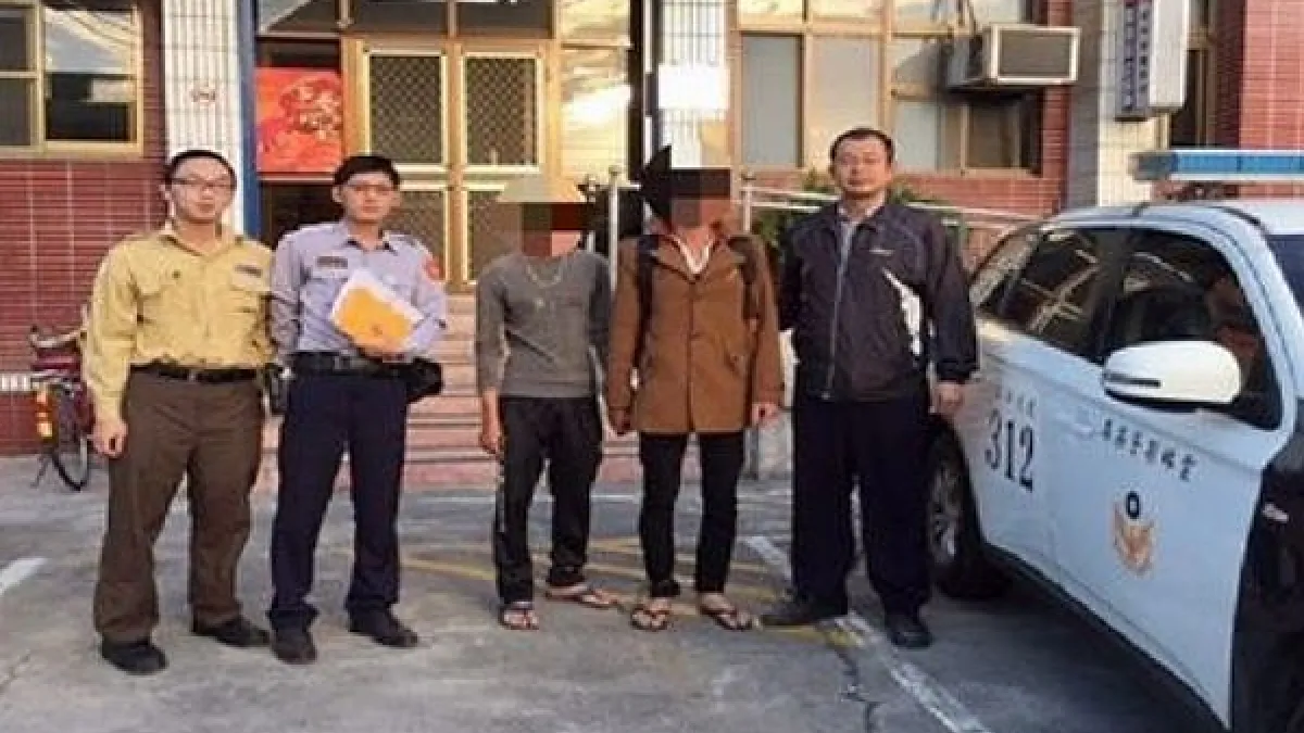 外勞打包欲逃跑 警攔截查獲