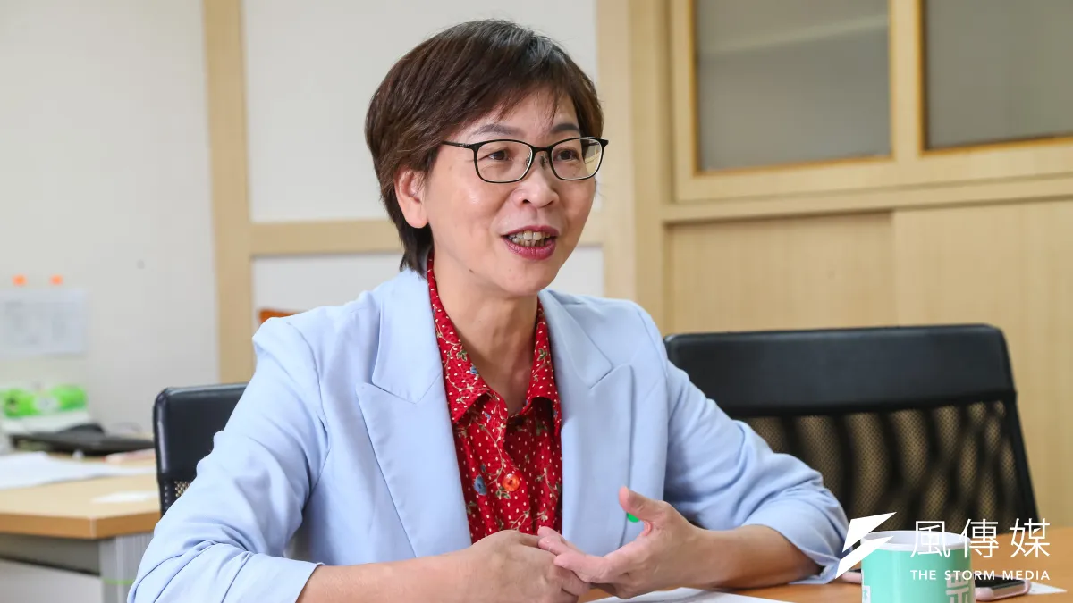 從台北市政府到前進國會,民眾黨立委蔡壁如24日接受《風傳媒》專訪時談及角色轉換的心情。(顏麟宇攝)