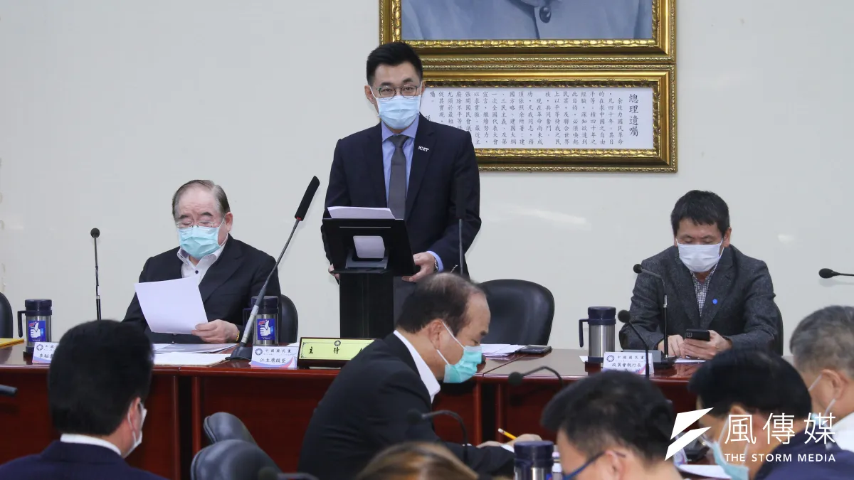 面對民心轉變,國民黨必須盡快改革,否則將被淘汰。圖為國民黨主席江啟臣。 (資料照,蔡親傑攝)