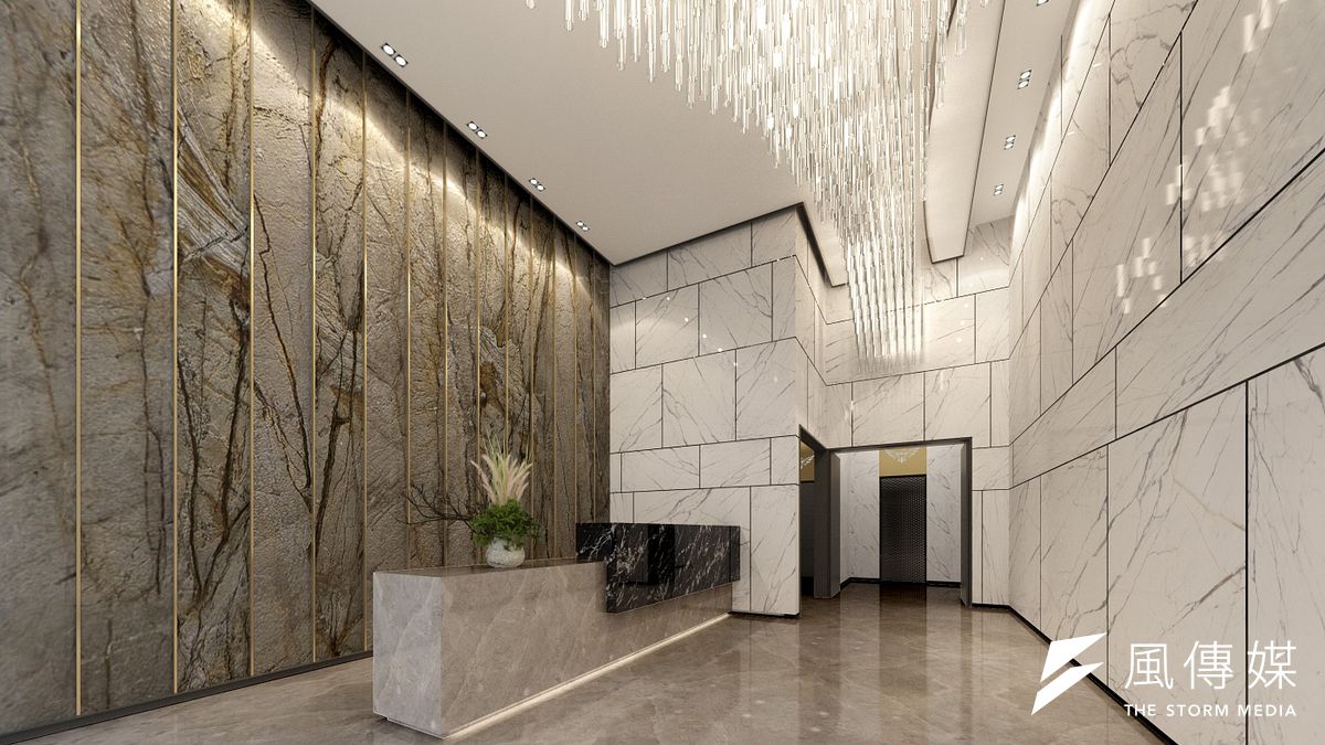 三重區『力璞立』大廳透視圖參考圖。(圖/富比士地產王提供) 三重區『力璞立』大廳透視圖參考圖。(圖/富比士地產王提供)