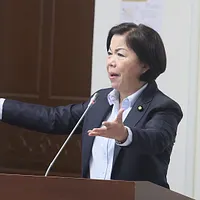 8月23日、リコール投票の結果が発表され、楊瓊瓔氏は立法委員の議席を守り抜いた。(写真/柯承惠撮影) 8月23日、リコール投票の結果が発表され、楊瓊瓔氏は立法委員の議席を守り抜いた。(写真/柯承惠撮影)