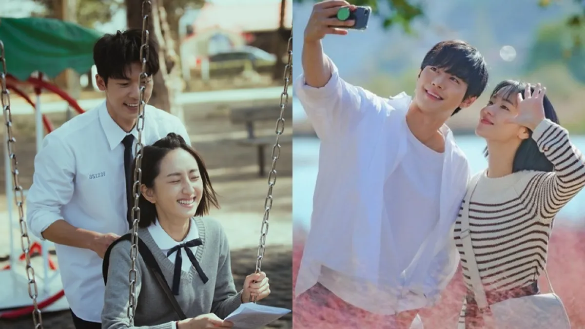 Netflix《走進你的時間》翻拍自台劇《想見你》,由安孝燮、全汝彬、姜勳主演。(圖/翻攝自instagram@netflixkr、取自《想見你》臉書專頁)
