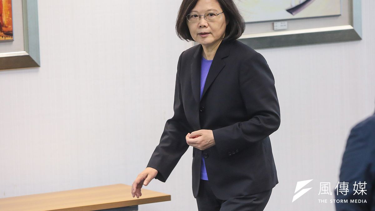 根據台灣民意基金會民調,總統蔡英文支持度再度下跌。(資料照片,顏麟宇攝) 根據台灣民意基金會民調,總統蔡英文支持度再度下跌。(資料照片,顏麟宇攝)